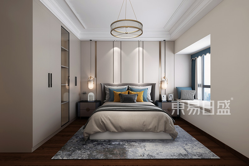 广州103平米精装房卧室装修效果图