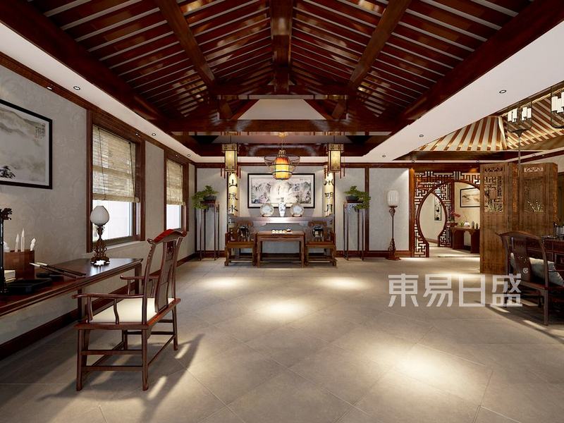 新中式-客厅