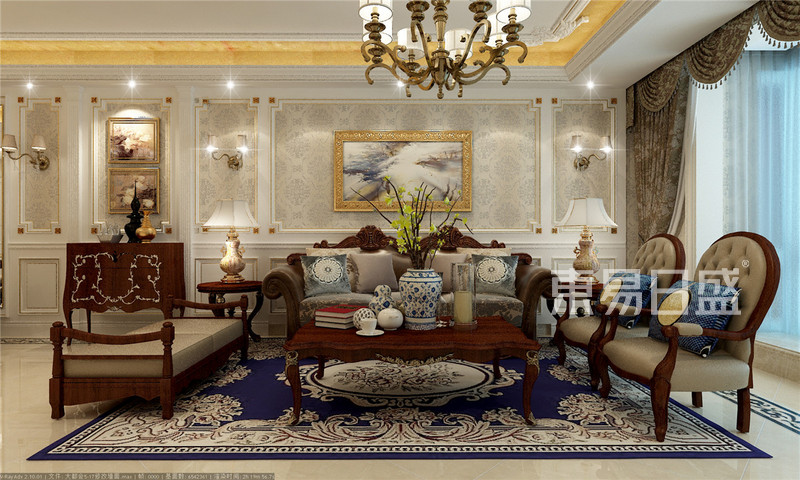 七大装修风格的客厅茶几搭配效果图赏析