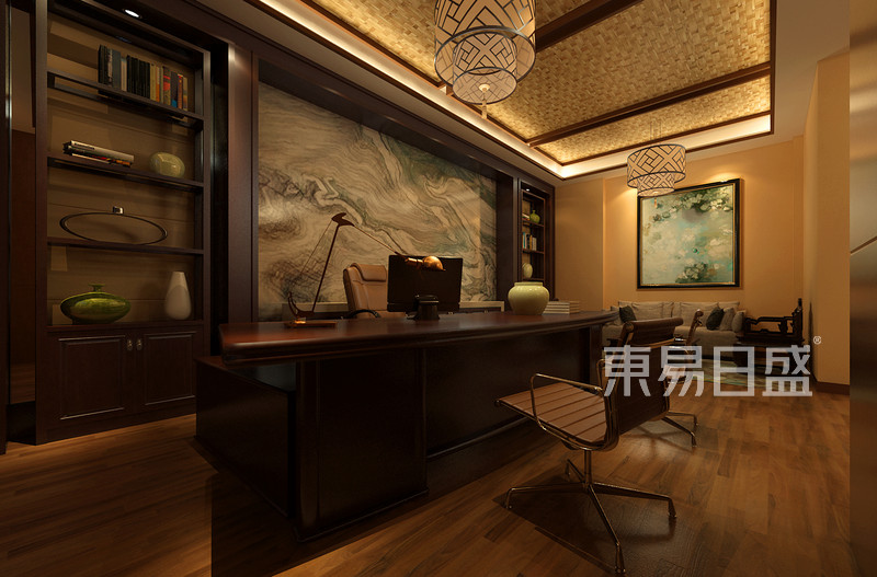 新中式 - 株洲上景售楼部新中式风格办公室