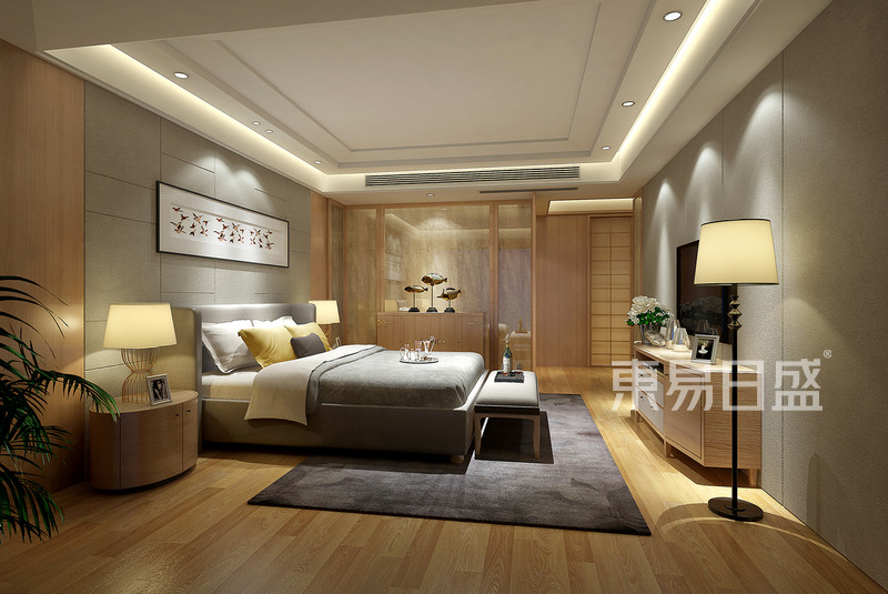 日式风格卧室效果图 245㎡日式风格装修案例