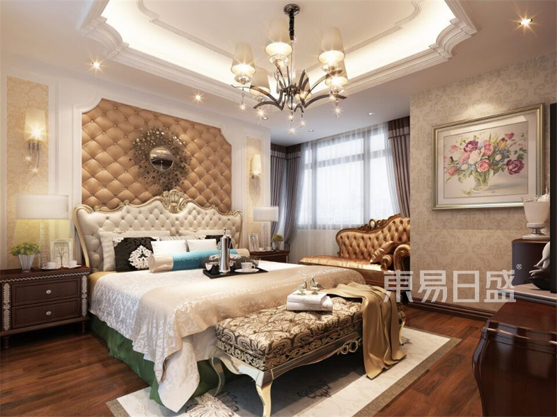 雍景湾欧式卧室装修设计
