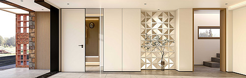 万科城檀香山别墅300平米 现代简约风格设计案例
