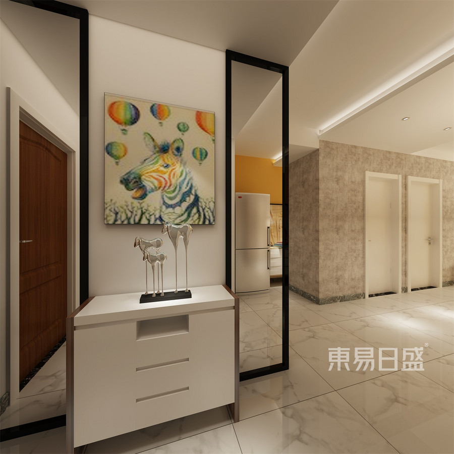 现代简约-入户门厅
