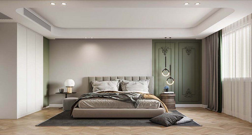 万泉新新家园 470平米复式 法式轻奢风格装修设计案例