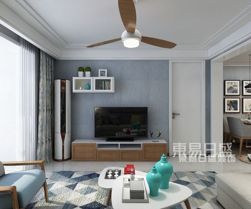 重庆107㎡现代风格三居室设计案例解析