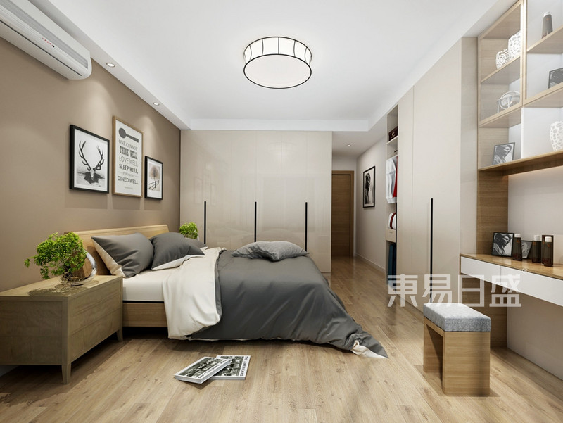 博林天瑞3C户型解析卧室现代简约设计