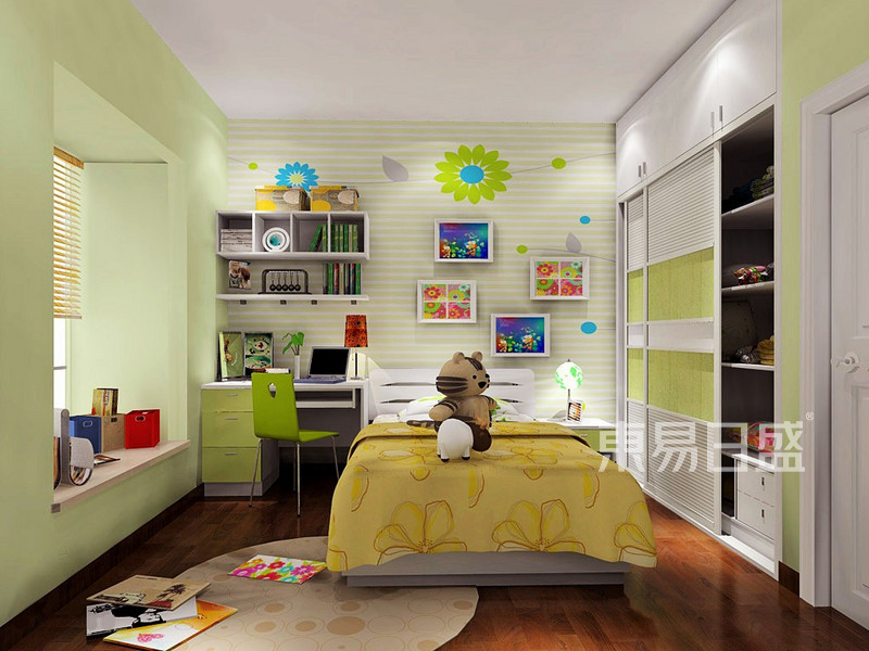 博林天瑞3C户型解析儿童房简约设计