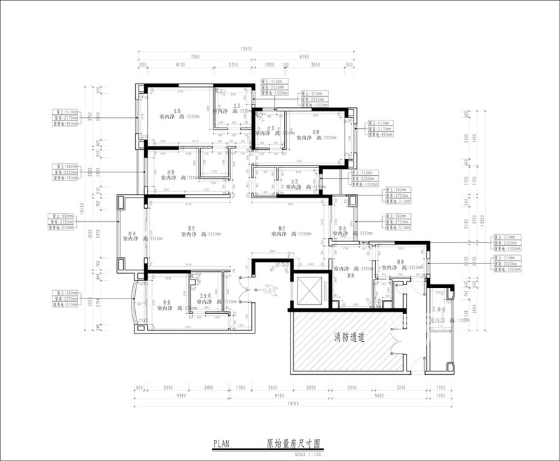 东江香域 213平米现代极简风格-东易日盛大宅装饰