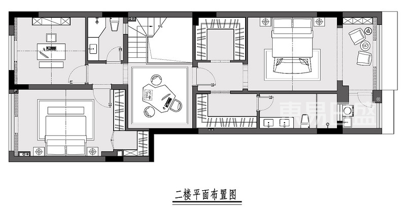 长沙珠江郦城璞墅400平美式风格户型解析