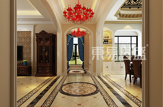重庆江山樾350平米欧式风格别墅户型设计案例解析