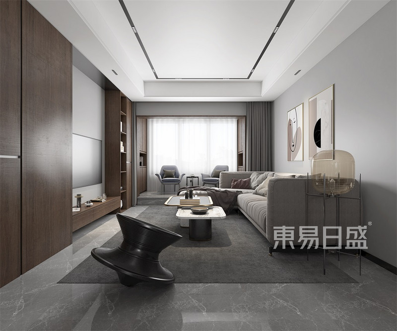 新中式风格客厅户型解析