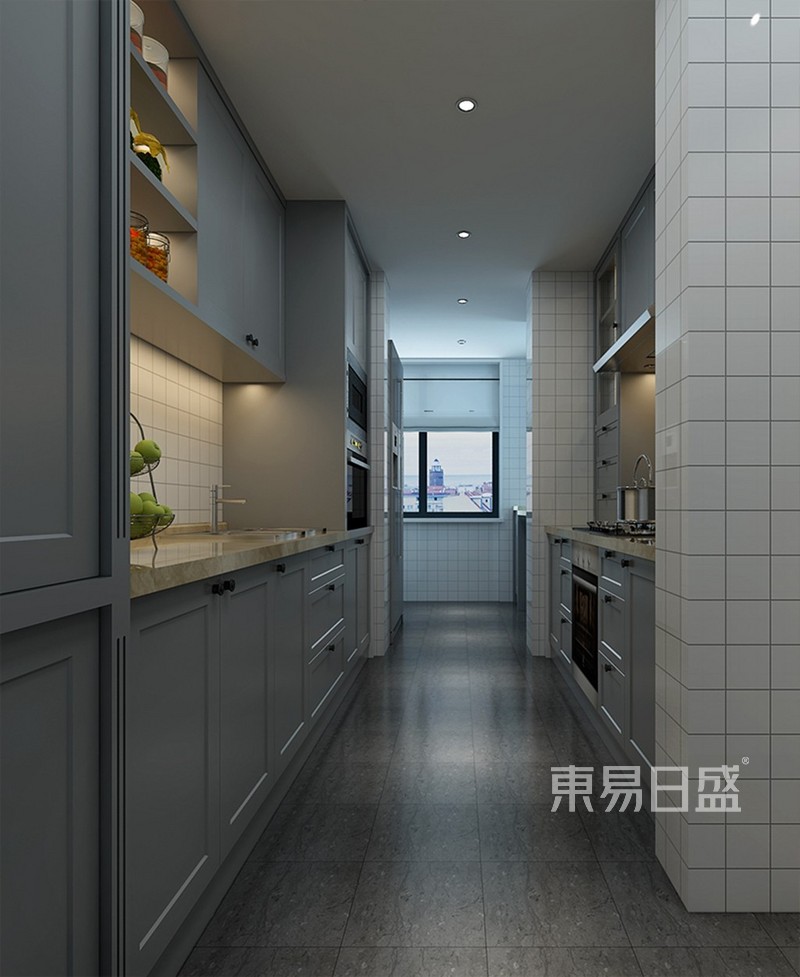 广电天韵—现代新美式风格—180㎡四室两厅—户型解析