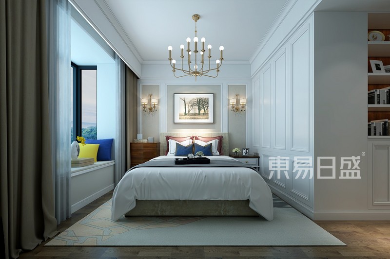 广电天韵—现代新美式风格—180㎡四室两厅—户型解析