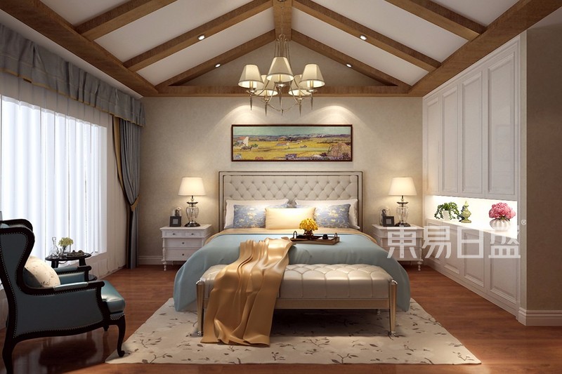 橡树湾 欧式风格—卧室