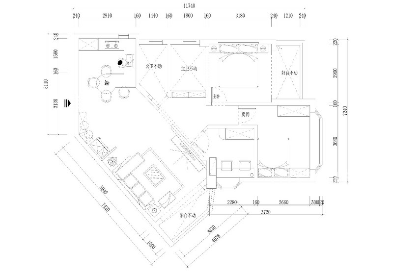 朗庭豪园平面设计方案图