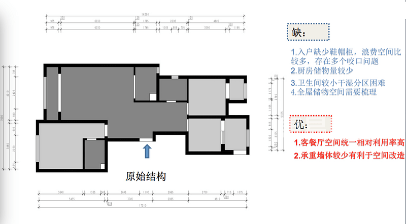 中山公馆137平三室两厅户型解析