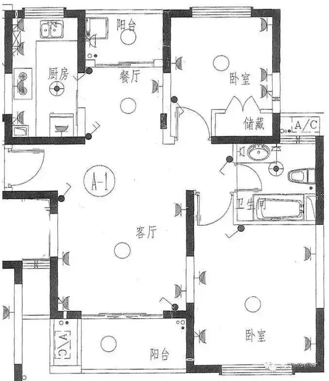 东易日盛78m²两居室户型改造设计案例