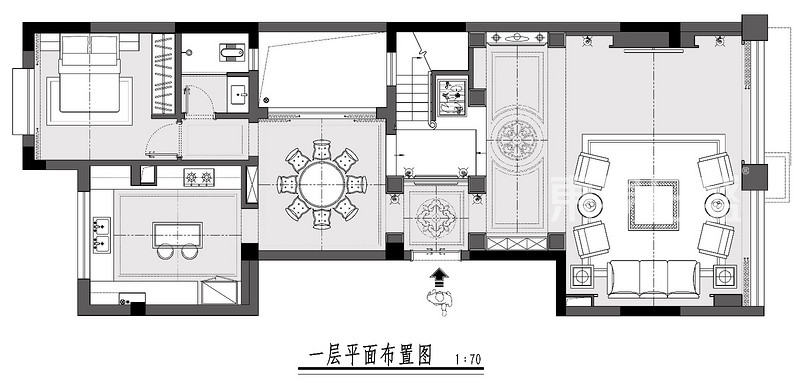 长沙珠江郦城璞墅462.5平米新中式风格户型解析