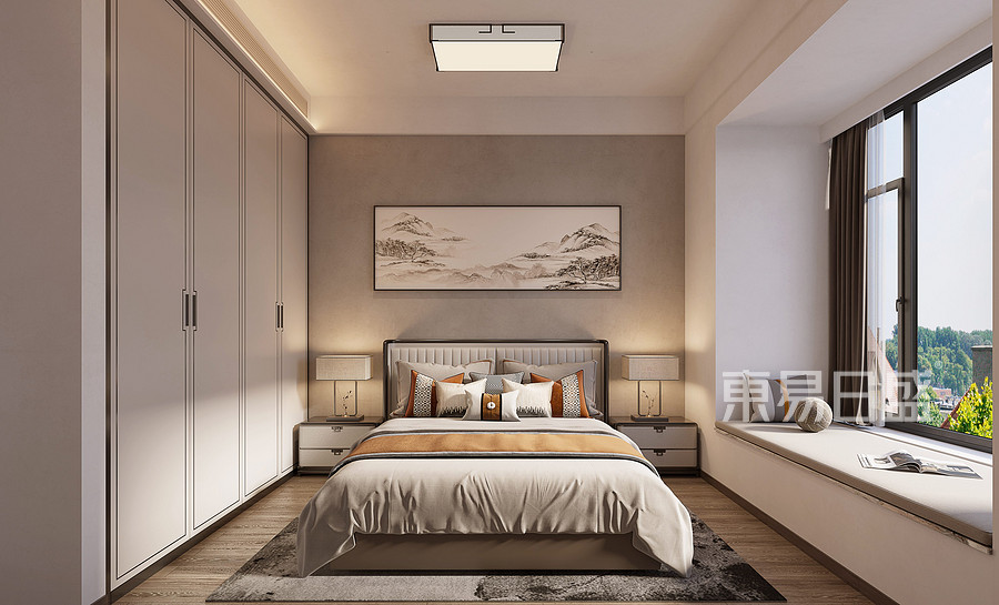 新中式风格的卧室应该如何来装修