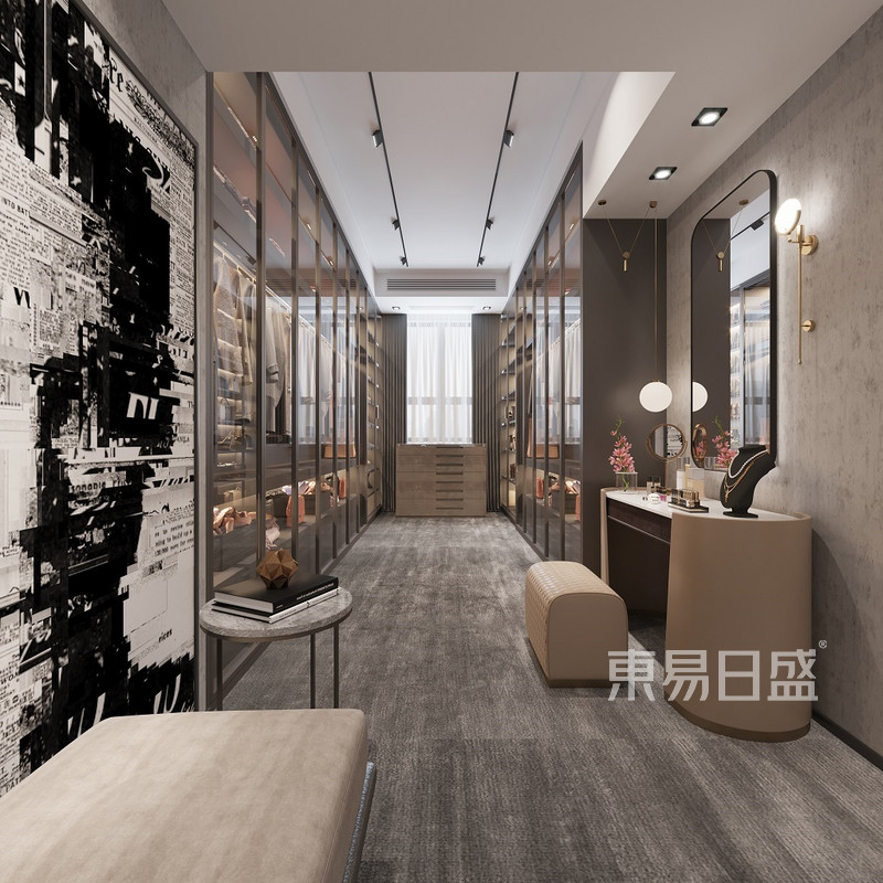 上海高尚领域-360平-轻奢客厅