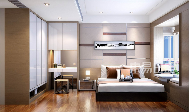 卧室装修效果图-新中式风格