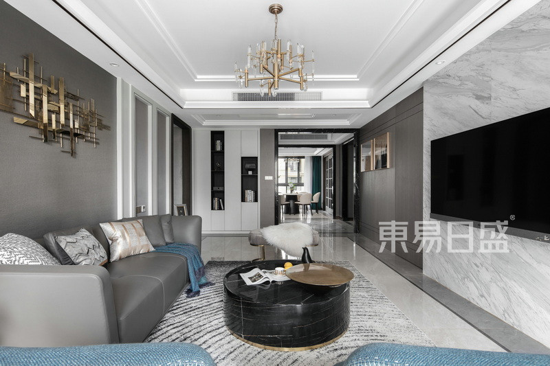 翡翠滨江-180平米-简美风格 四室两厅户型解析