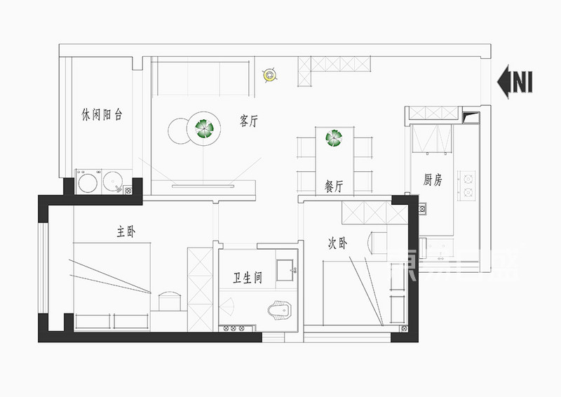 佛山80平米两室一厅怎么装修呢？