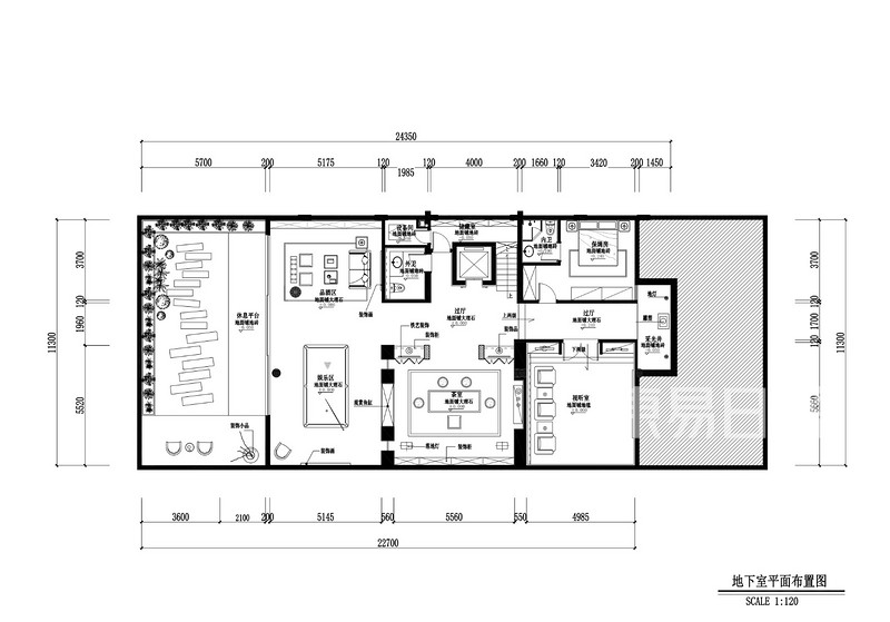 万科璞悦山1902栋 350平米别墅 新中式风格设计装修户型解析