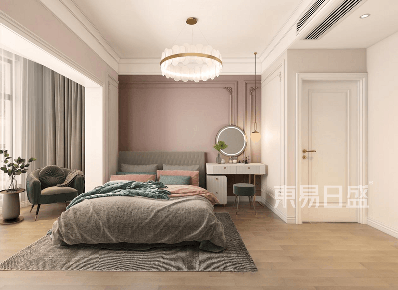 卧室装修效果图-广州旧房改造