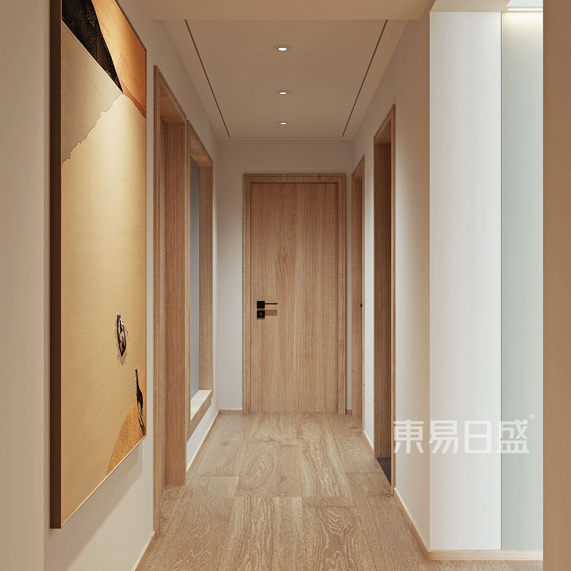 天庆国际新城185平米日式风格装修效果图案例