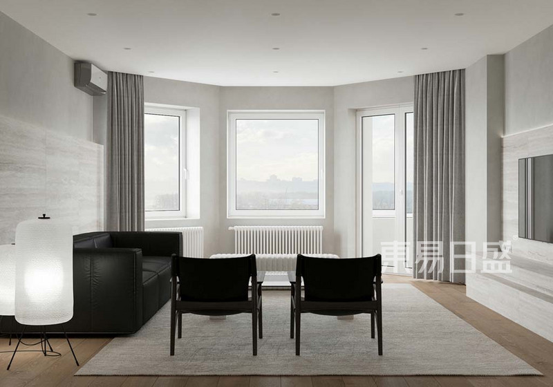 紫竹院-165平米平层-现代风格-客厅