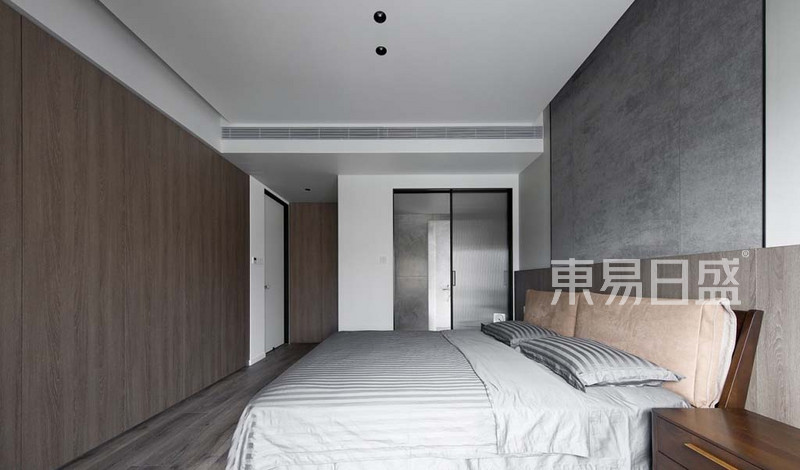 月亮堡-200平米复式-现代简约风格-卧室