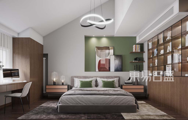 万泉新新家园-360平米复式-新中式风格-卧室