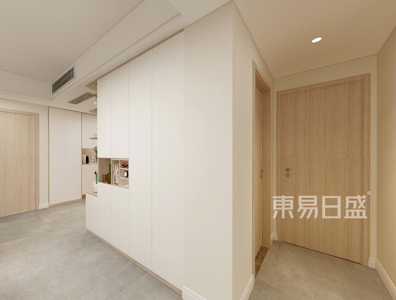 南国金辉新房装修-131平米现代风格-3室2厅2卫户型解析 