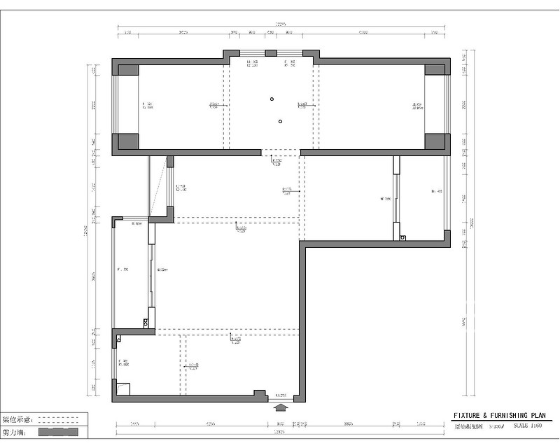 岳峰新城-130平米现代极简风格案例-4室2厅2卫户型解析