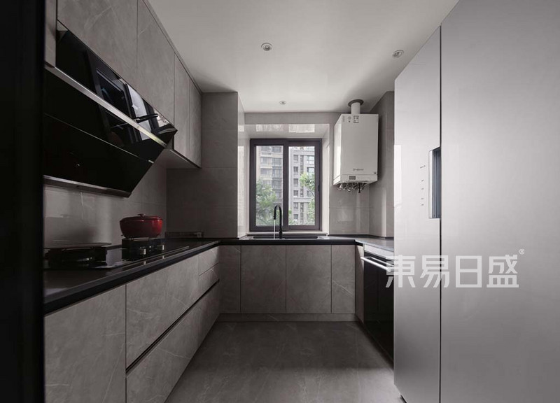 国风北京-125平米平层-现代主义风格-厨房