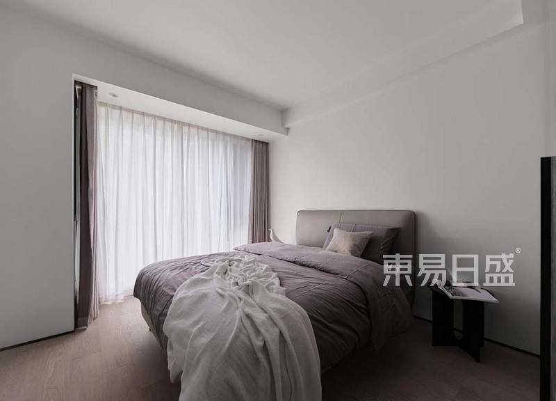 国风北京-125平米平层-现代主义风格-卧室