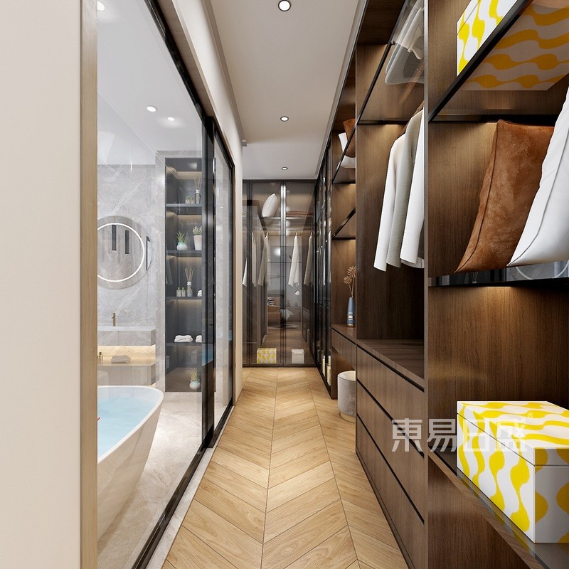 碧桂园天玺湾248平米现代风格浴室装修效果图