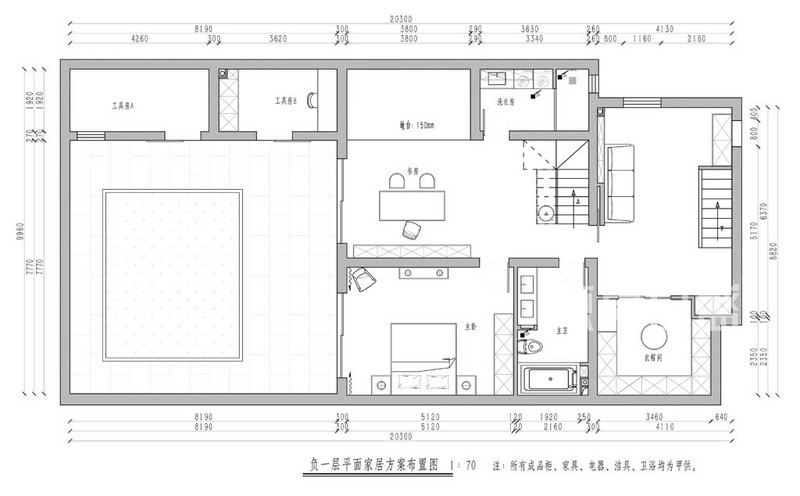 泊岸·绿堤香廊-324平米复式-日式简约风格-户型图