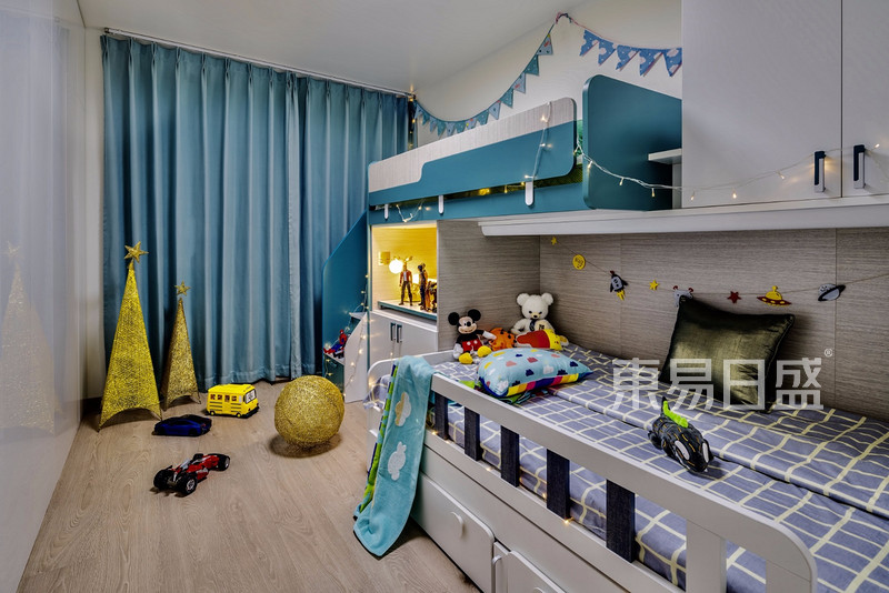 新中式风格儿童房装修效果图