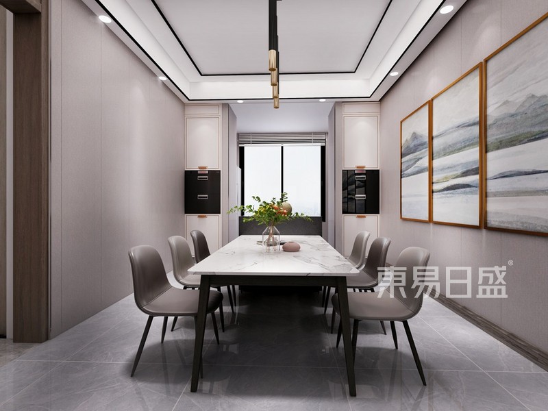 广华新城-131.79平米-现代风格-户型解析